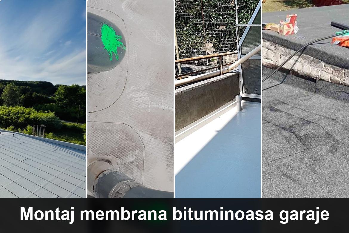 hidroizolatie terasa cu membrana bituminoasa