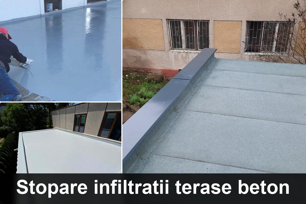 hidroizolatie terasa cu membrana bituminoasa