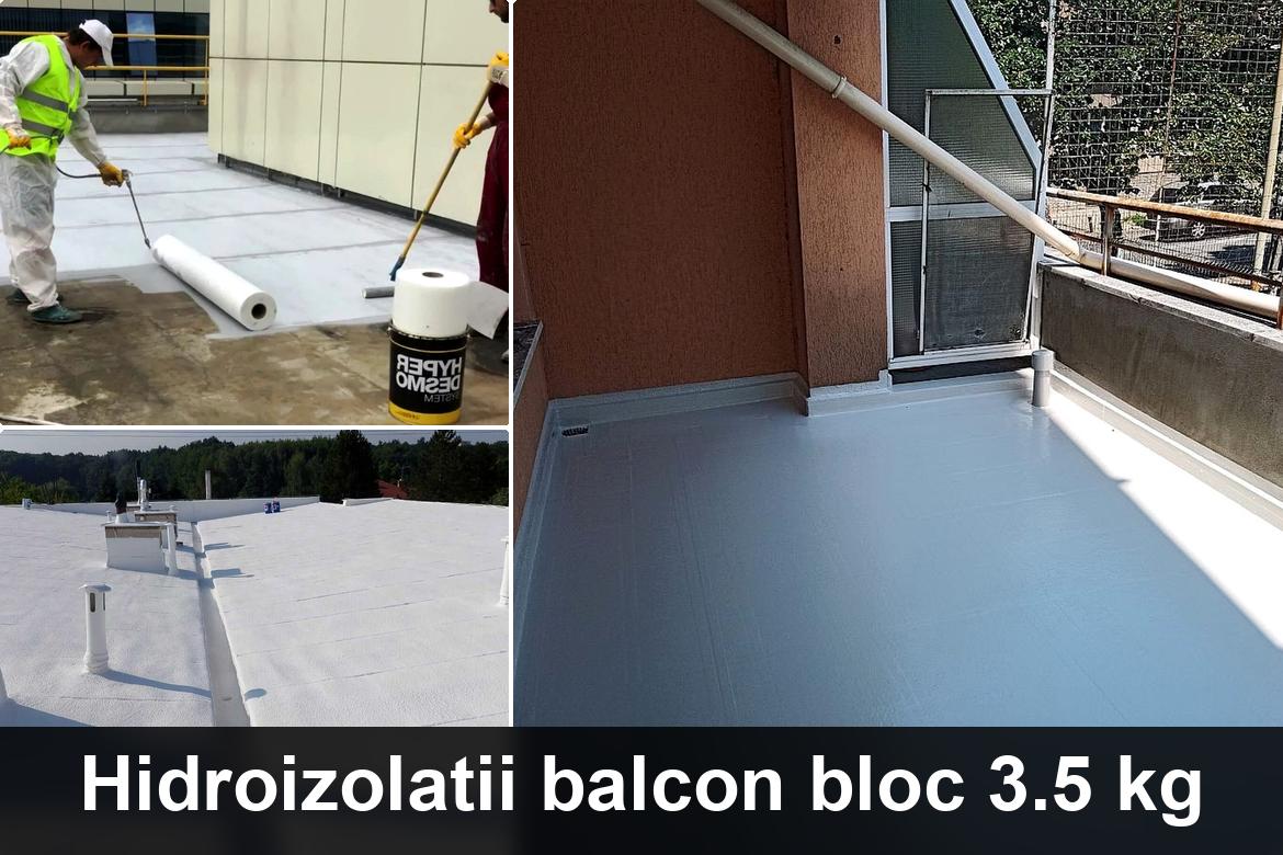 lucrare hidroizolatie terasa finalizata
