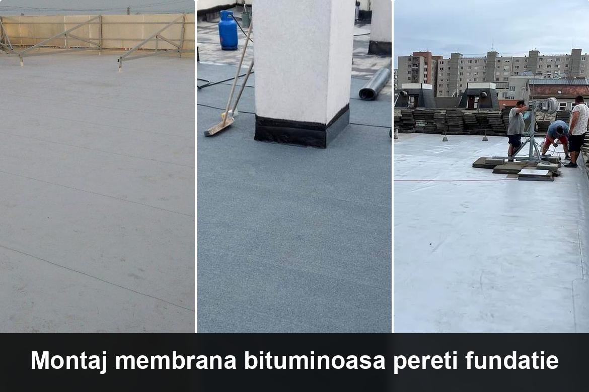lucrare hidroizolatie terasa finalizata