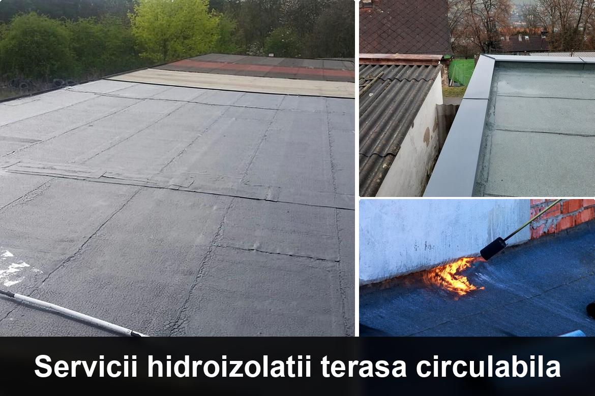 lucrare hidroizolatie terasa finalizata