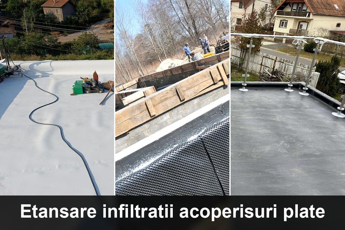 hidroizolatie terasa cu membrana bituminoasa