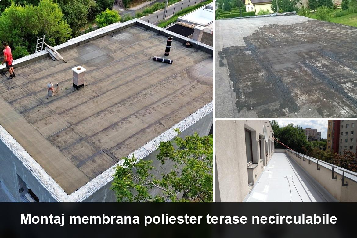 hidroizolatie terasa cu membrana bituminoasa