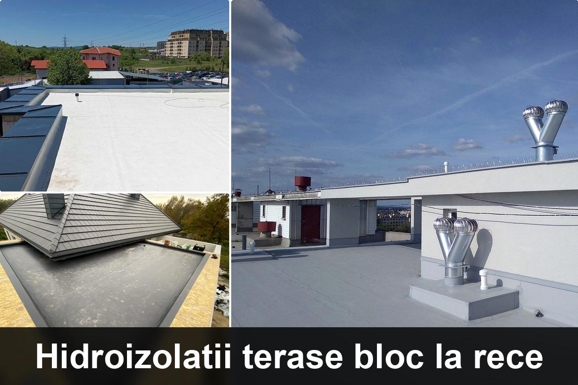 hidroizolatie terasa cu membrana bituminoasa