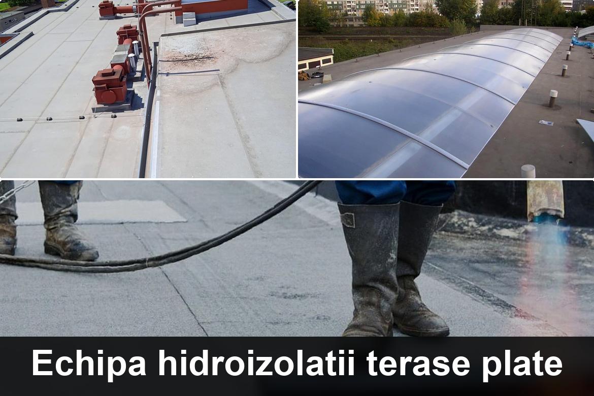 hidroizolatie terasa cu membrana bituminoasa