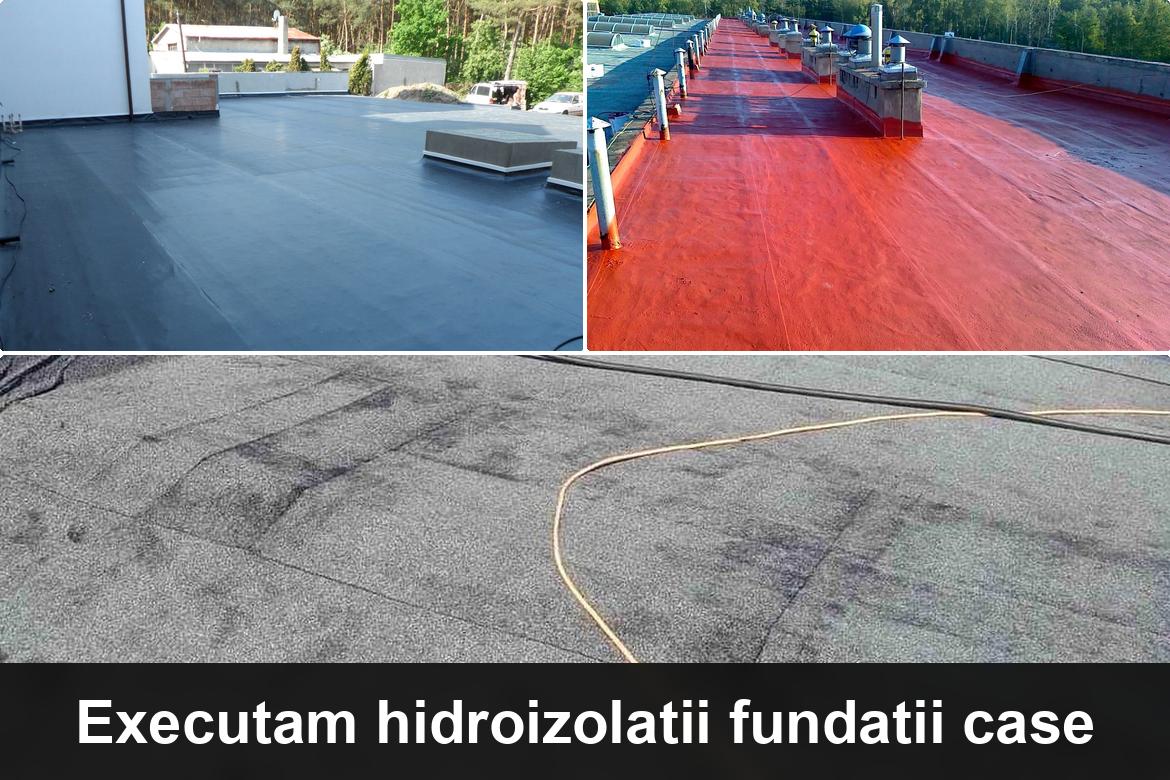 hidroizolatie terasa cu membrana bituminoasa
