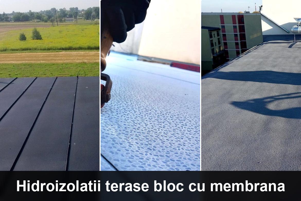 lucrare hidroizolatie terasa finalizata