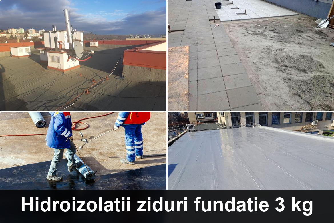 lucrare hidroizolatie terasa finalizata