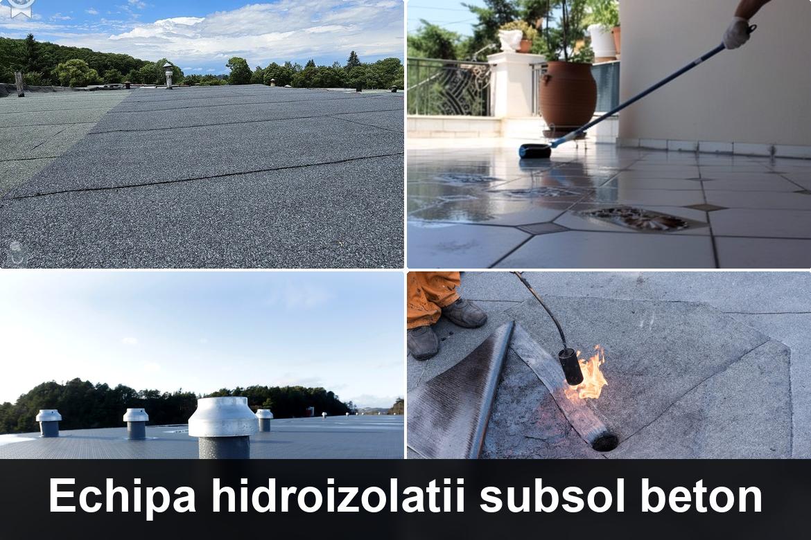 lucrare hidroizolatie terasa finalizata