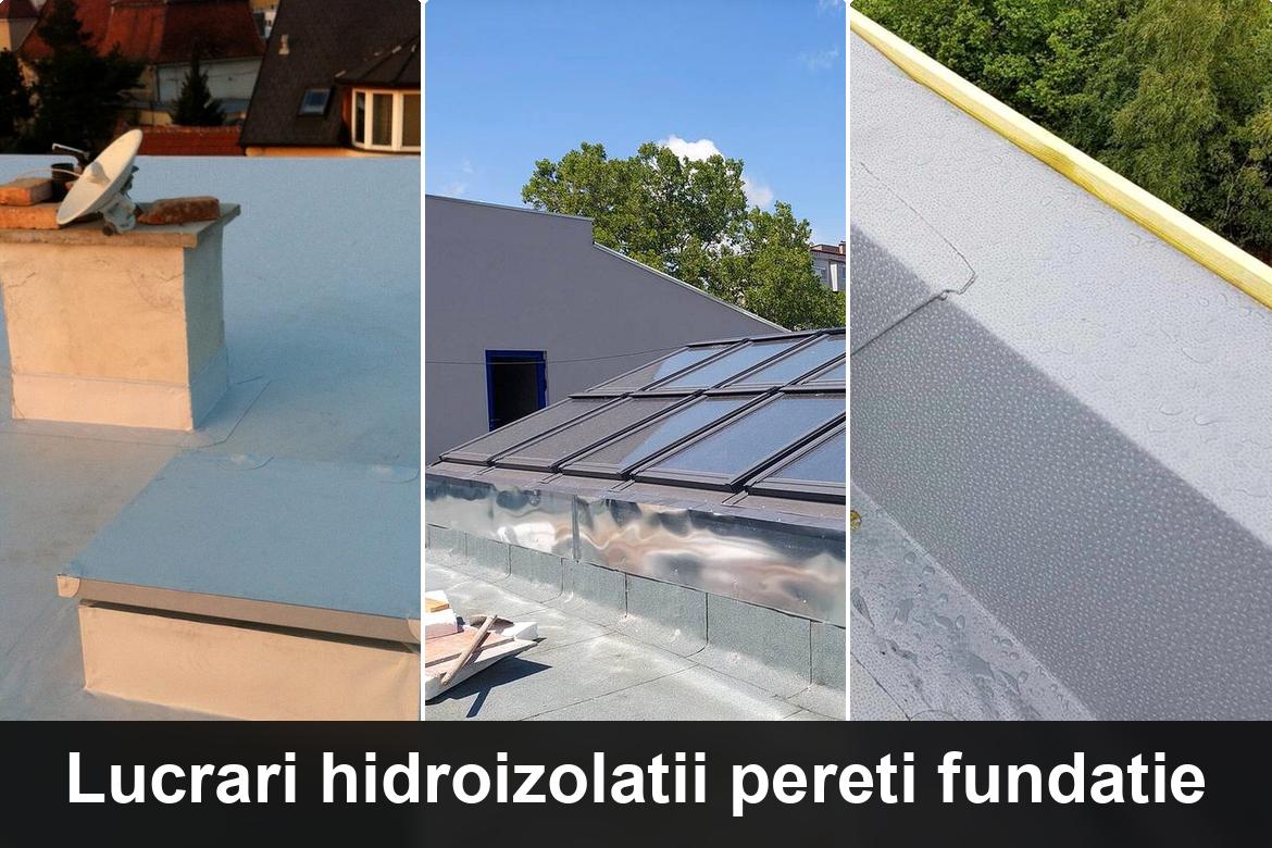 hidroizolatii terase zarnesti