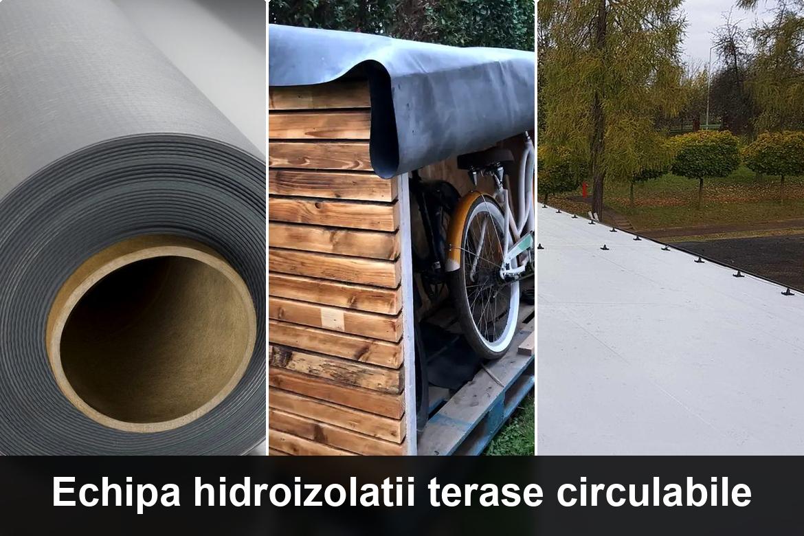 hidroizolatie terasa cu membrana bituminoasa