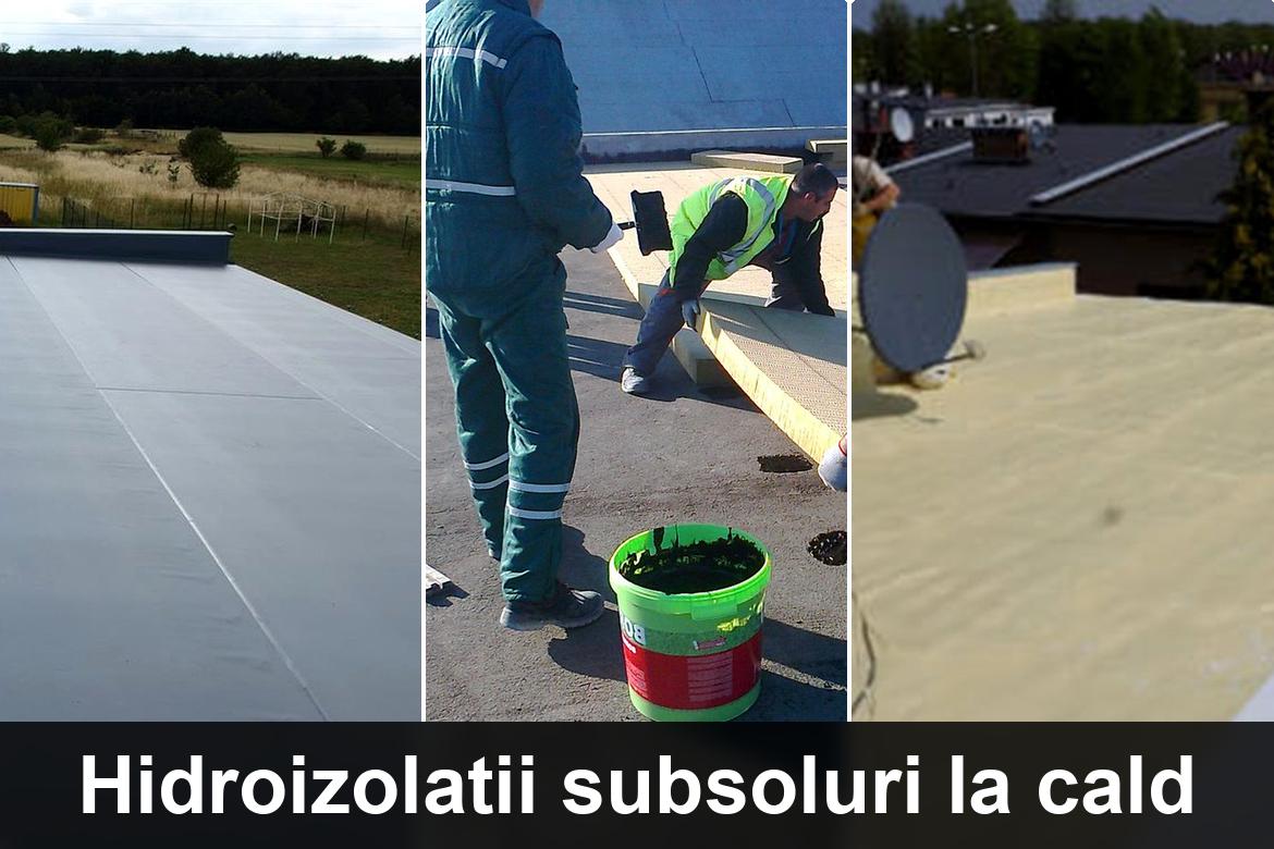 hidroizolatie terasa cu membrana bituminoasa