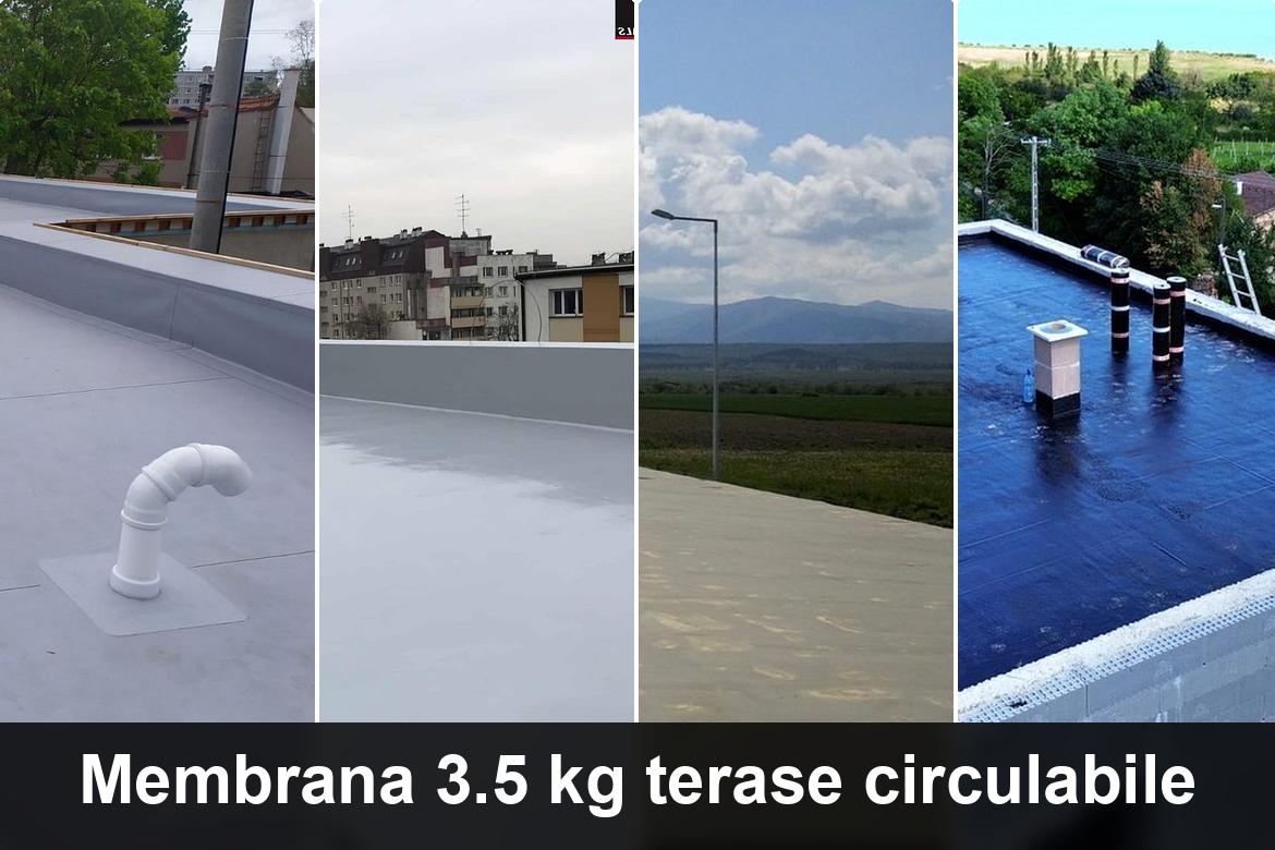 lucrare hidroizolatie terasa finalizata