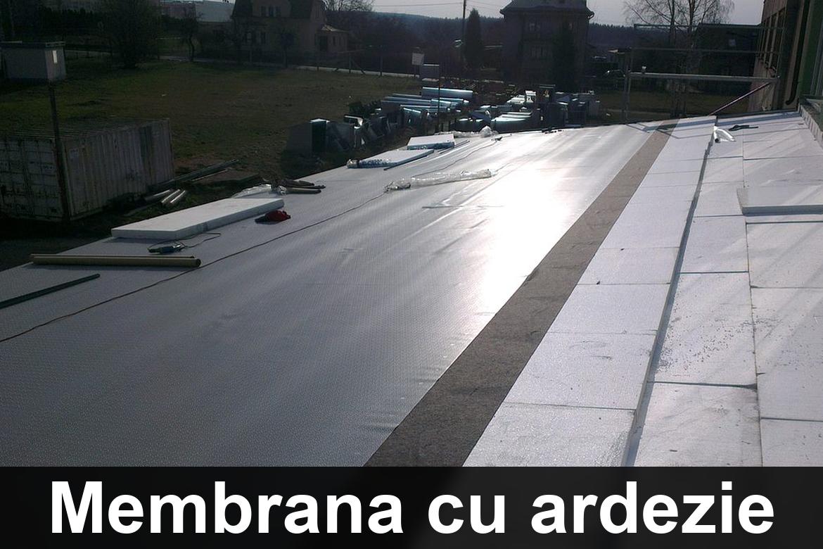 hidroizolatie terasa cu membrana bituminoasa
