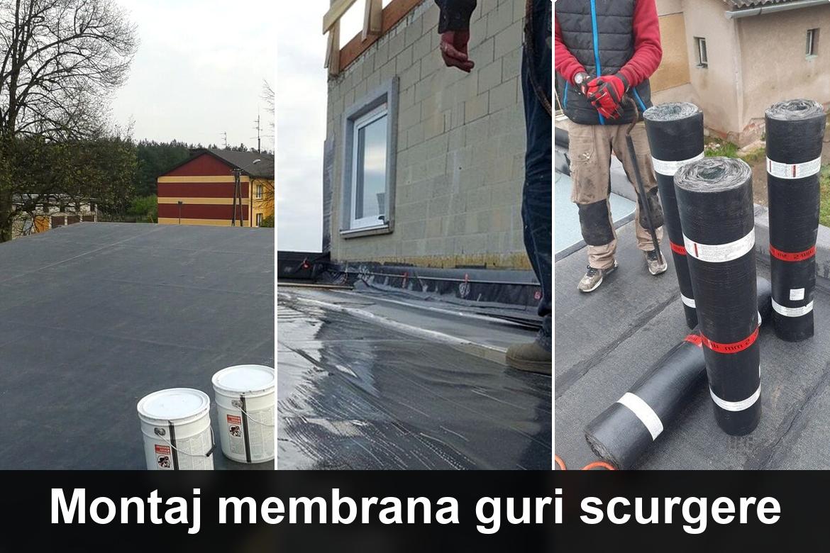 detaliu hidroizolatie terasa cu membrana bituminoasa