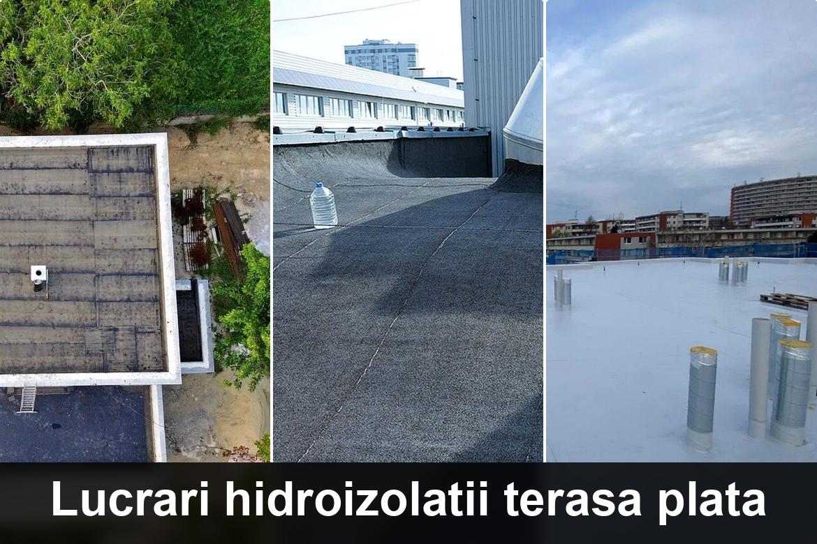 detaliu hidroizolatie terasa cu membrana bituminoasa
