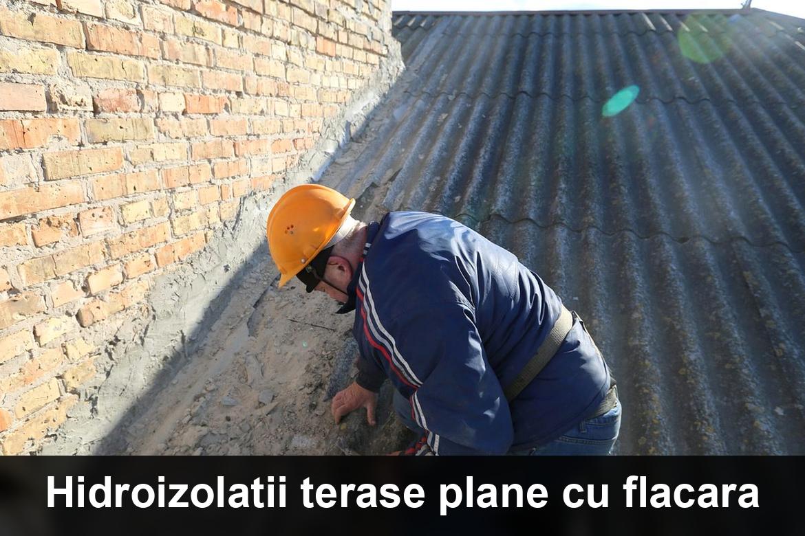 detaliu hidroizolatie terasa cu membrana bituminoasa