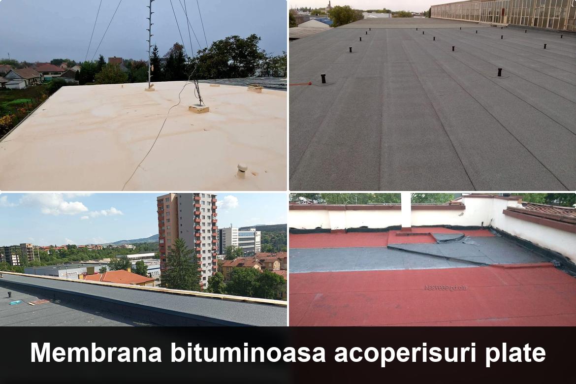 detaliu hidroizolatie terasa cu membrana bituminoasa