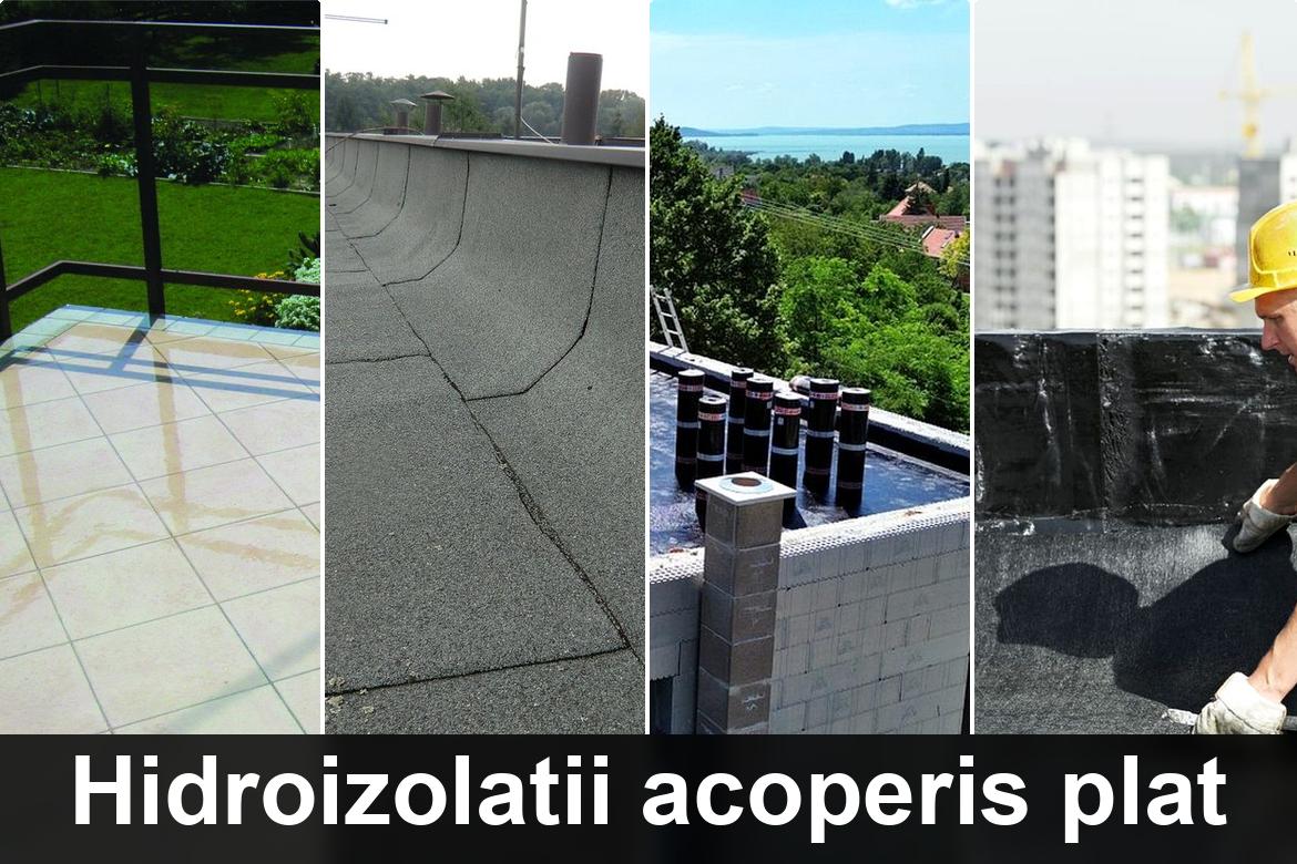 detaliu hidroizolatie terasa cu membrana bituminoasa