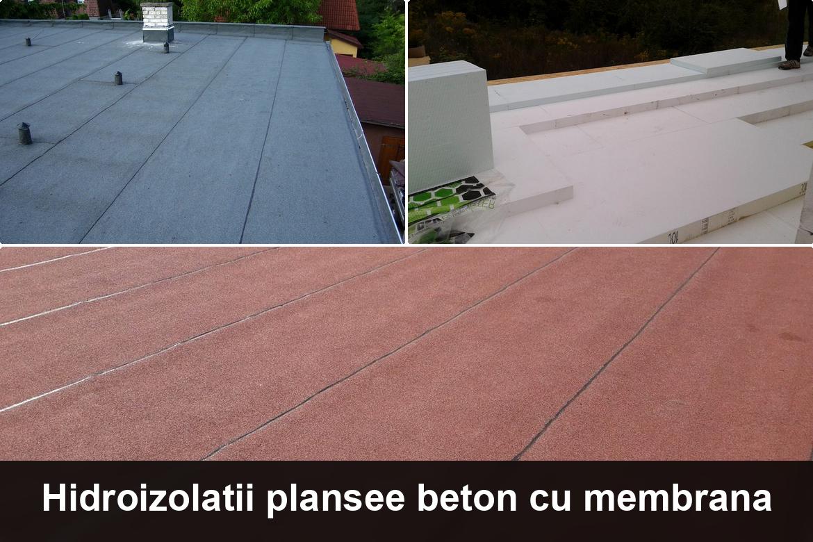detaliu hidroizolatie terasa cu membrana bituminoasa