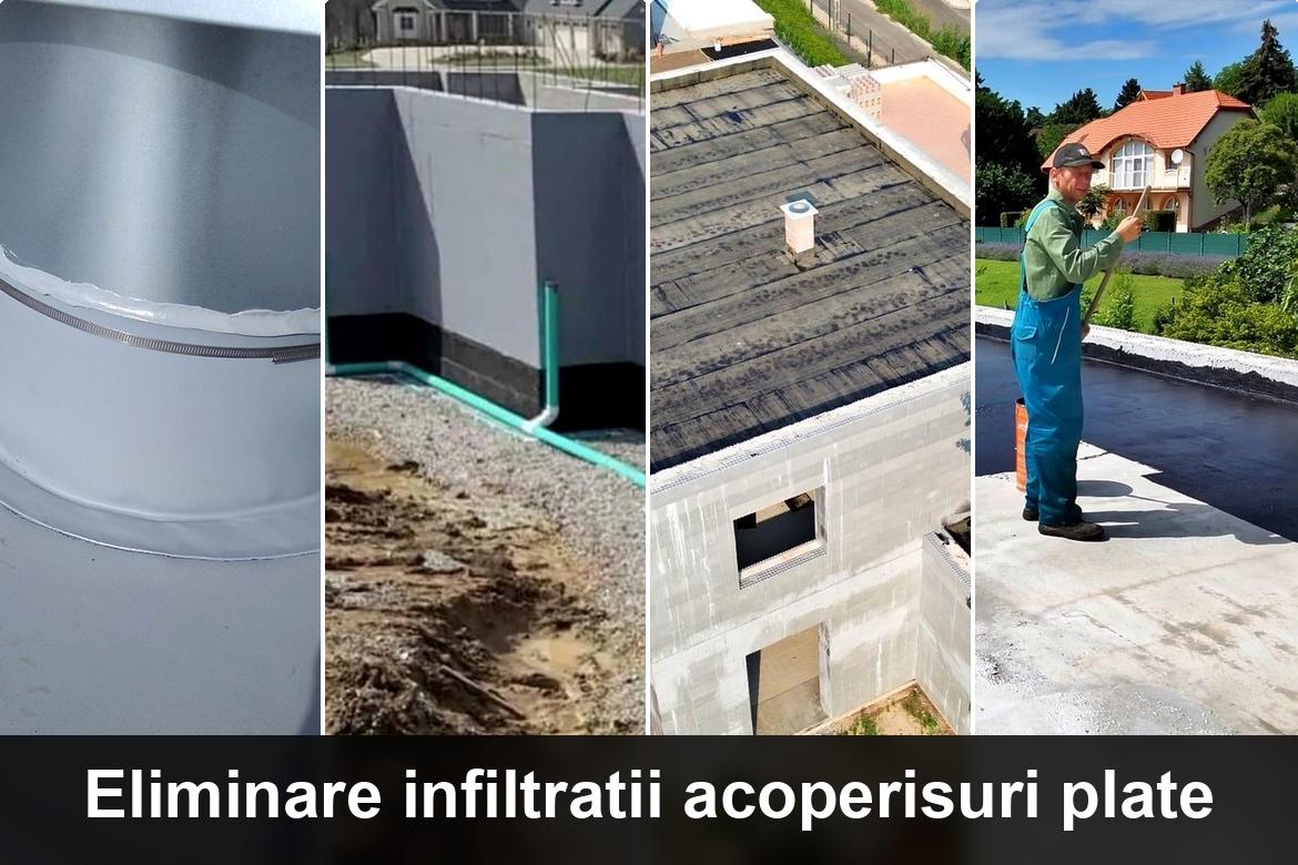 detaliu hidroizolatie terasa cu membrana bituminoasa