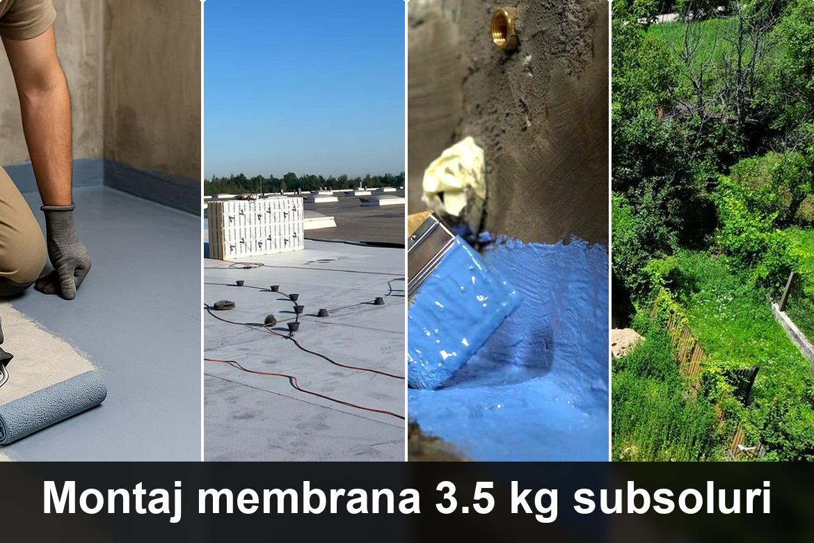 detaliu hidroizolatie terasa cu membrana bituminoasa