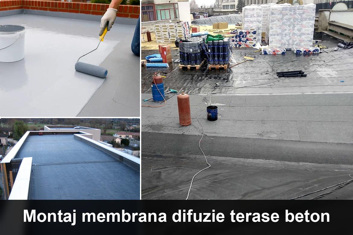 detaliu hidroizolatie terasa cu membrana bituminoasa