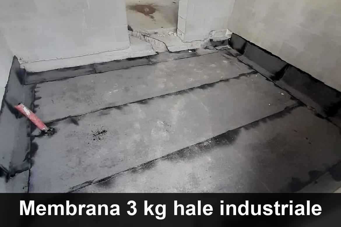 detaliu hidroizolatie terasa cu membrana bituminoasa