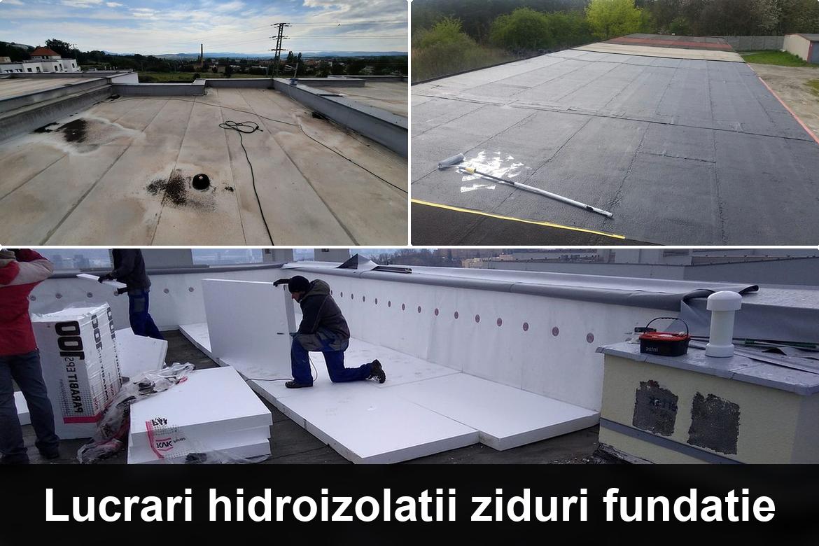 detaliu hidroizolatie terasa cu membrana bituminoasa